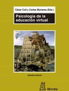 Portada de César Coll y Carles Monereo Psicología de la educación virtual Editorial Morata