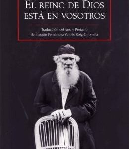Portada de Lev Tolstoi El reino de Dios está en vosotros Editorial Kairós