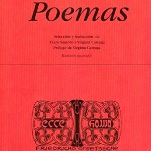 Portada de Friedrich Nietzsche Poemas Edición bilingue Editorial Hiperión