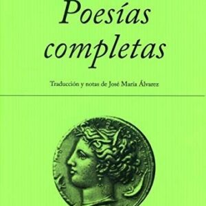 Portada de Konstantino Kavafis Poesías completas Editorial Hiperión