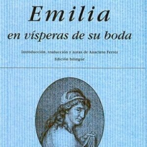 Portada de Friedrich Hölderlin Emilia Edición bilingue Editorial Hiperión