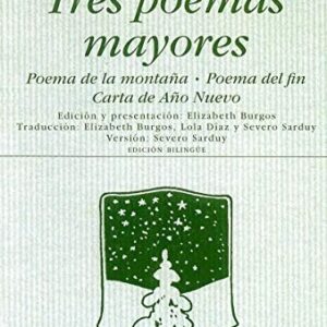 Portada de Marina Tsvetáieva Tres poemas mayores Edición bilingüe Editorial Hiperión