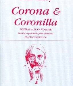 Portada de Paul Valéry Corona & Coronilla Poemas a Jean Voilier Edición bilingue Editorial Hiperión