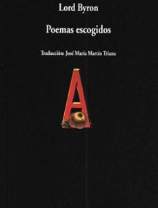 Portada de Lord Byron Poemas escogidos Editorial Visor Libros