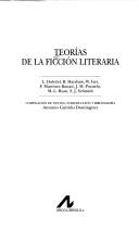 Portada de Antonio Garrido Domínguez Teorías de la ficción literaria Editorial Arco Libros