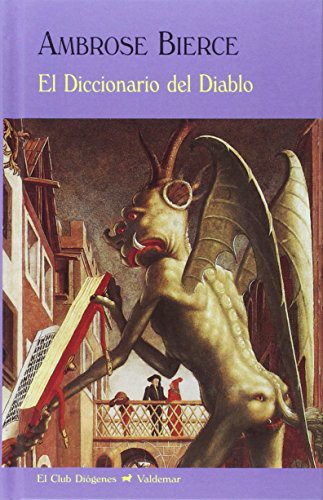 Portada de Ambrose Bierce El diccionario del diablo Editorial Valdemar