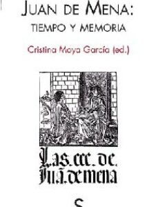 Portada de Moya García Cristina Juan de Mena Tiempo y memoria Editorial Sílex