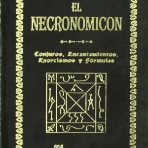 Portada de El Necronomicón Abdul Alhazred Edicion Tapa Dura Terciopelo editorial HUMANITAS