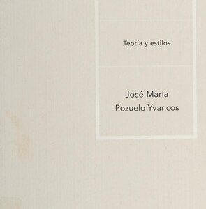 Portada de Pozuelo Yvancos De la autobiografía Teorías y estilos Editorial Paidós
