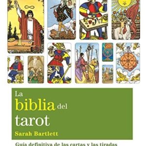 Portada de Sarah Bartlett La biblia del tarot Editorial Gaia