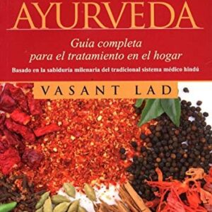 Portada de Vasant Lad Curación ayurveda Editorial Gaia