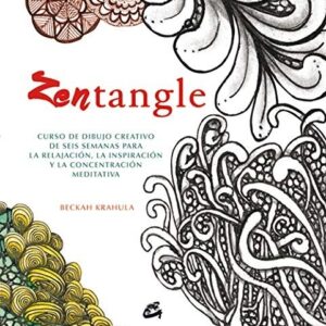 Portada de Beckah Krahula Zentangle Editorial Gaia