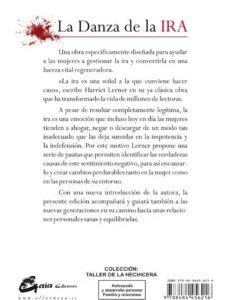 Portada de Harriet Lerner La danza de la ira Editorial Gaia