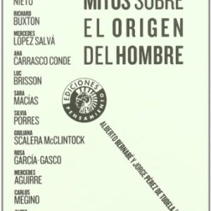 Portada de Alberto Bernabé Mitos sobre el origen del hombre Editorial Círculo de bellas artes