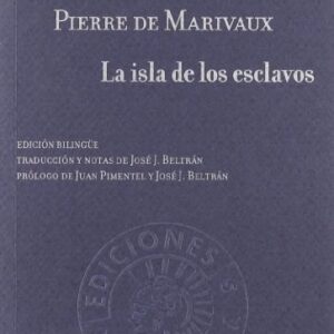 Portada de Pierre de Marivaux La isla de los esclavos Edición bilingue Editorial Círculo de bellas artes