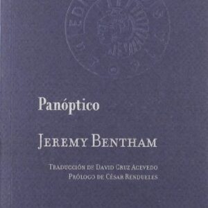 Portada de Jeremy Bentham Panóptico Editorial Círculo de bellas artes