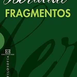 Portada de Heráclito Fragmentos Editorial Encuentro