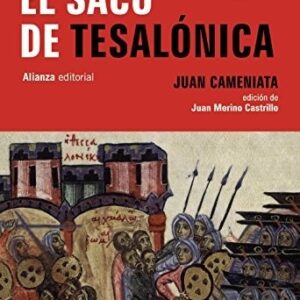 Portada de Juan Cameniata El saco de Tesalónica Alianza Editorial