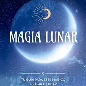 Portada de Marie Bruce Magia lunar Cartas y guía Ediciones Obelisco