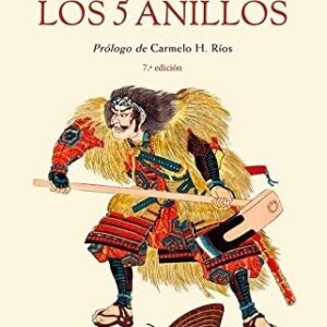 Portada de Miyamoto Musashi El libro de los 5 anillos Ediciones Obelisco