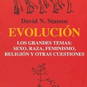 Portada de David N. Stamos Evolución Los grandes temas Editorial Biblioteca Buridán