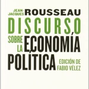 Portada de Jean Jacques Rousseau Discurso sobre la economía política Editorial Maia