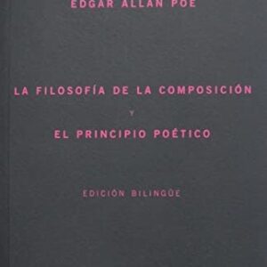 Portada de Edgar Allan Poe La filosofía de la composición y el principio poético Editorial Cuadernos de Langre