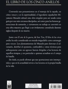 Portada de Miyamoto Musashi El libro de los cinco anillos Ediciones Dojo