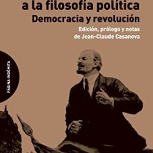 Portada de Raymond Aron Introducción a la filosofia politica Editorial Página indómita