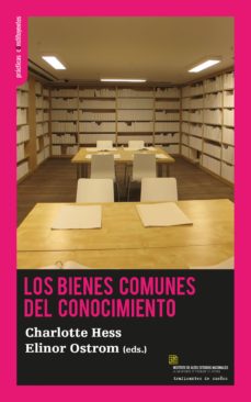 Portada de Charlotte Hess Los bienes comunes del conocimiento Editorial Traficantes de sueños