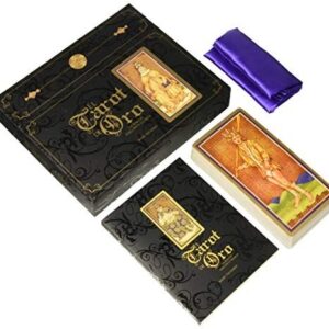 Portada de Mary Packard El tarot de oro La baraja Visconti-sforza Editorial Blume
