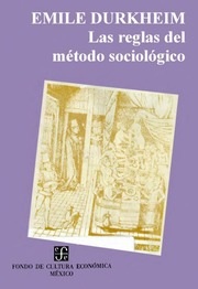 Portada de Émile Durkheim Las reglas del método sociológico Editorial Biblioteca Nueva