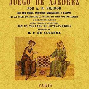 Portada de Filidor Análisis del juego de ajedrez Editorial Maxtor