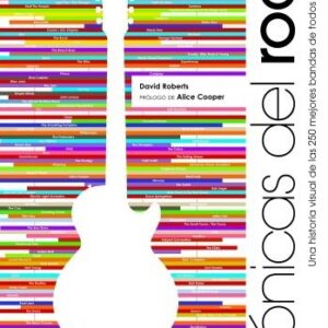 Portada de David Roberts Crónicas del rock Editorial Lunwerg