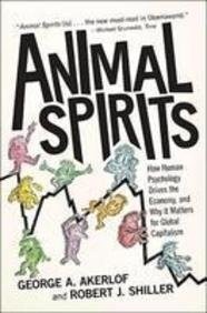 Portada de George A. Akerlof y Robert J. Shiller Animal spirits Editorial Deusto