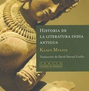 Portada de Klaus Mylius Historia de la literatura india antigua Editorial Trotta