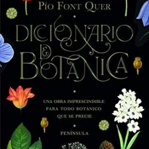 Portada de Pio Font Quer Diccionario de botánica Ediciones Península