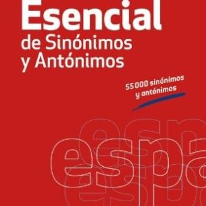 Portada de Diccionario esencial de sinónimos y antónimos Editorial Vox