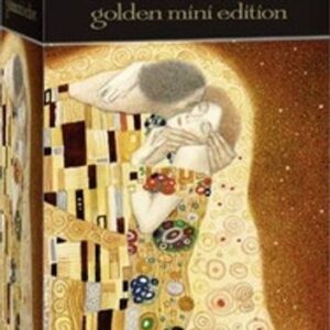 Portada de Tarot mini dorado de Klimt Editorial Lo Scarabeo