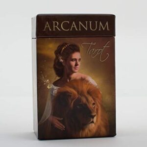 Portada de Renata Lechner Arcanum Tarot 78 Arcanos Cartas y guía Editorial Lo Scarabeo