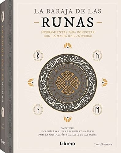 Portada de Lona Eversden La baraja de las runas Cartas y guía Editorial Librero