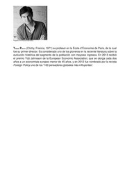 Portada de Thomas Piketty El capital en el siglo XXI Editorial Paidós