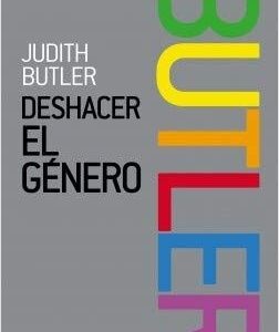 Portada de Judith Butler Deshacer el género Editorial Paidós