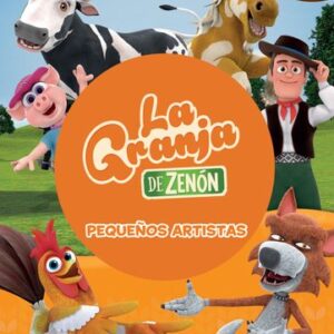 Portada de La granja de Zenón Pequeños artistas El reino infantil Editorial Planeta Infantil