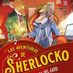 Portada de Gerónimo Stilton La marca del gato Las aventuras de Sherlocko Editorial Destino