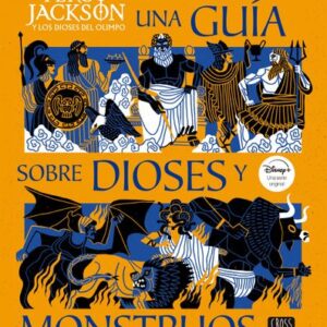 Portada de Percy Jackson y los dioses del Olimpo Una guía sobre dioses y monstruos Ed. Cross books