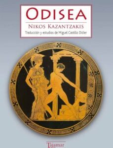 Portada de Nikos Kazantzakis Odisea Tajamar Editores Tapa Dura