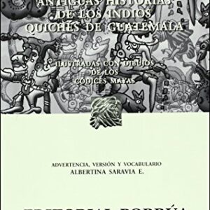 Portada de Anónimo Popol Wuj Editorial Porrúa