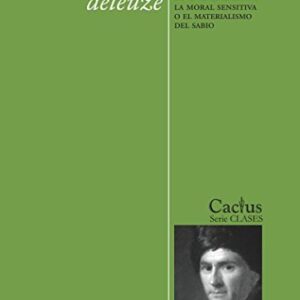 Portada de Gilles Deleuze Curso sobre Rousseau Editorial Cactus