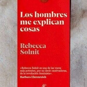 Portada de Rebecca Solnit Los hombres me explican cosas Editorial Fiordo